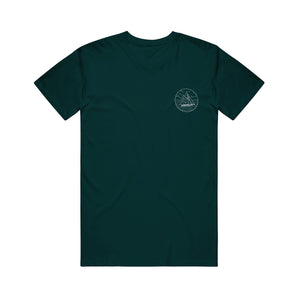 Sailboat Forest Green