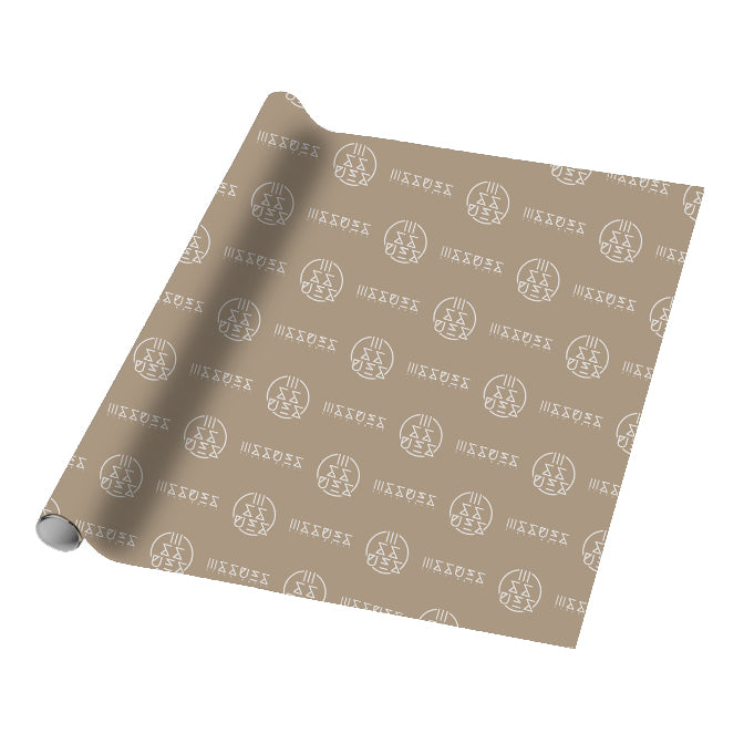 3 Sheets of Logo Wrapping Paper