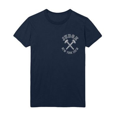 Warriors Against Racism Grey Ink on Navy T-Shirt